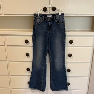 GARAGE Denim Blue Women's Flare Jeans 01 size 25